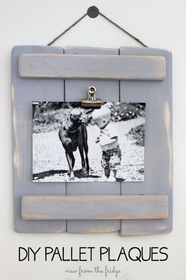 DIY Pallet Plaques, a popular country craft idea pick from this roundup and one worth bookmarking from this list