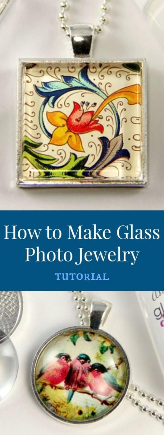 Glass Photo Jewelry, gentle on the budget and the clock alike and something that photographs beautifully in natural light