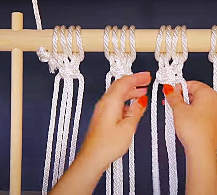 Make a Seventies Macrame swing chair