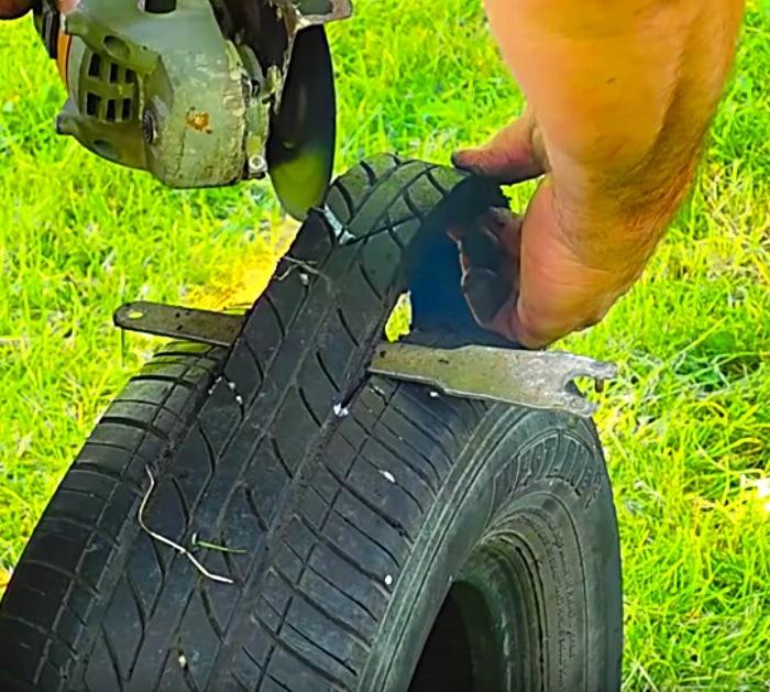 Try making a cute cheap and stunning DIY Swan Tire Planter from recycled old tires