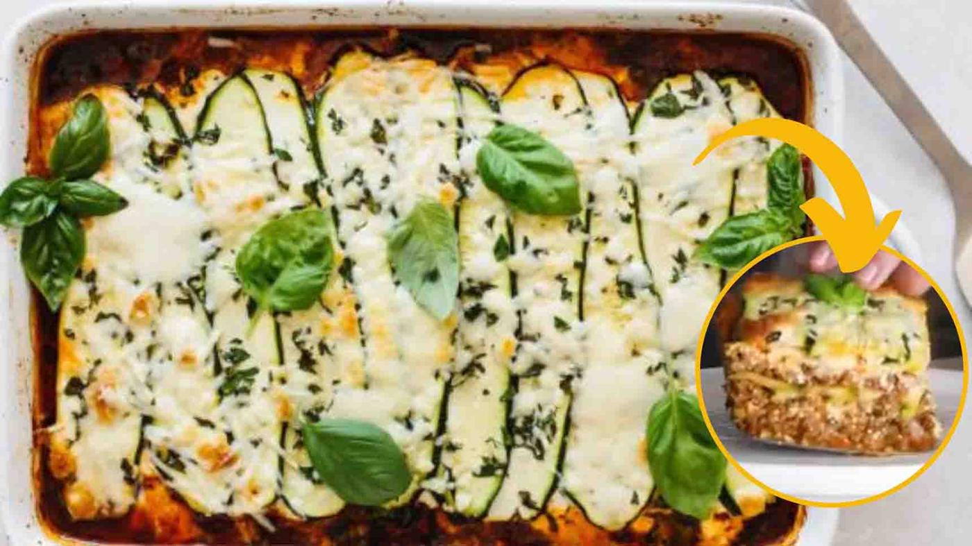 Easy Zucchini Lasagna Recipe