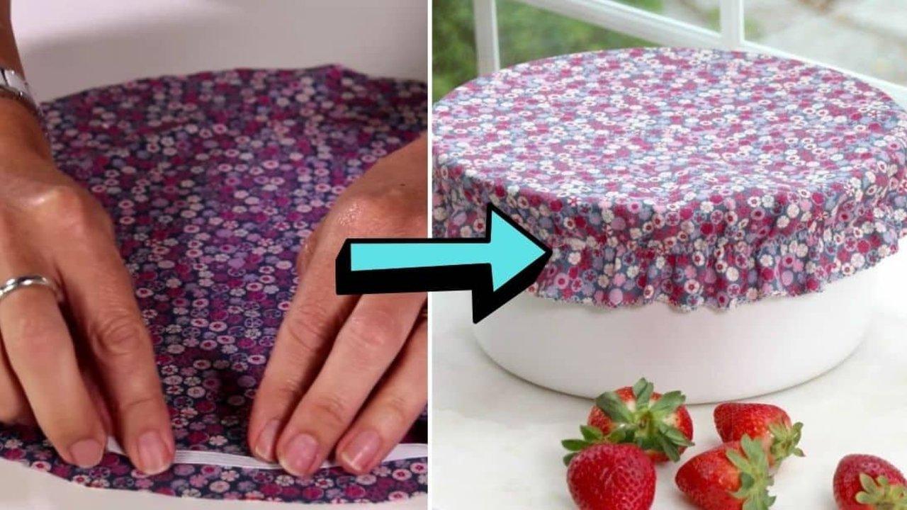 How To Sew Fabric Bowl Covers For Beginners
