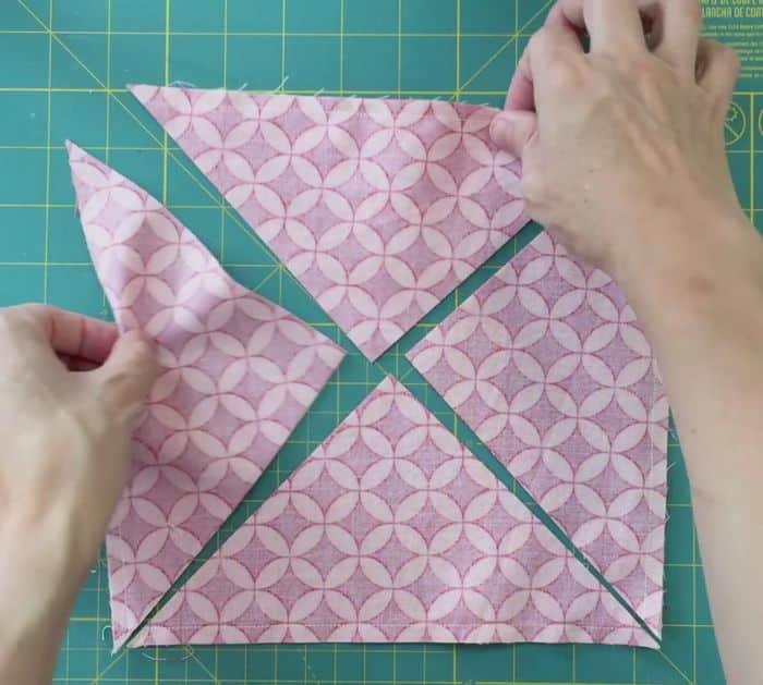 Easy Houndstooth Quilt Block