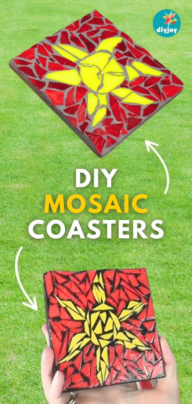 DIY Mosaic Coaster