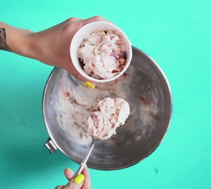 Homemade Strawberry Cheesequake Blizzard Recipe
