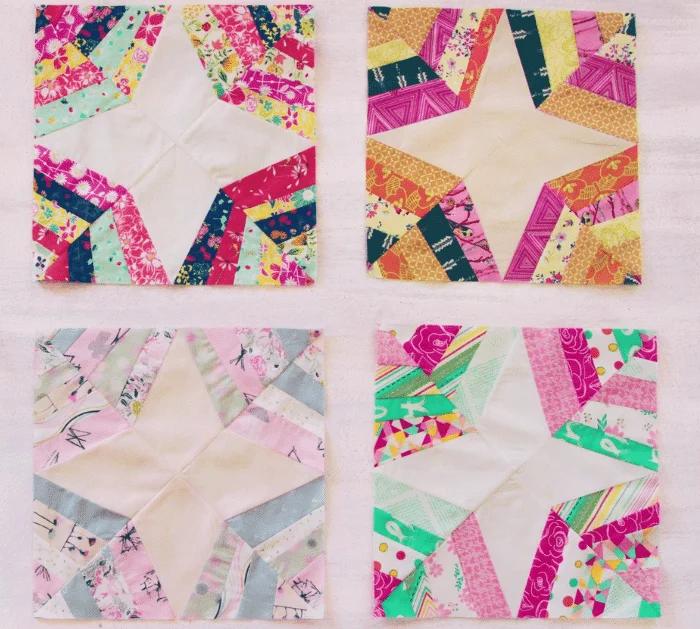 Easy Spiderweb Quilt Block Tutorial
