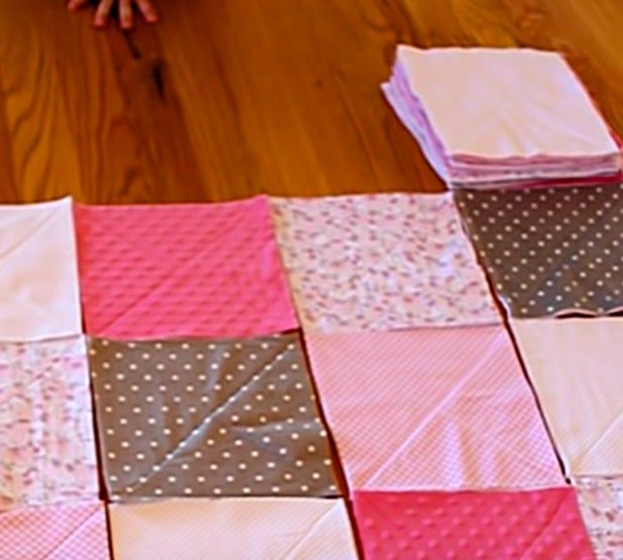 Learn to sew a gorgeous cozy rag quilt for your loved ones