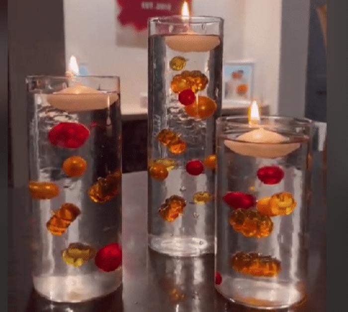How to Make a Thanksgiving Water Candle