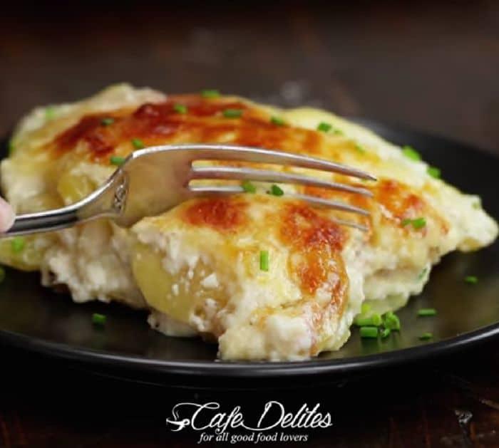 How to Make Garlic Parmesan Scalloped Potatoes