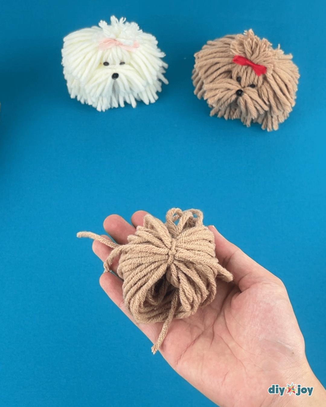Homemade Yarn Dog — diy project