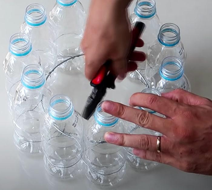 DIY Spiral Garden From Plastic Bottles | Upcycle Crafts