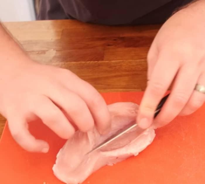 Make Bacon Honey Mustard Stuffed Chicken Breast Wraps