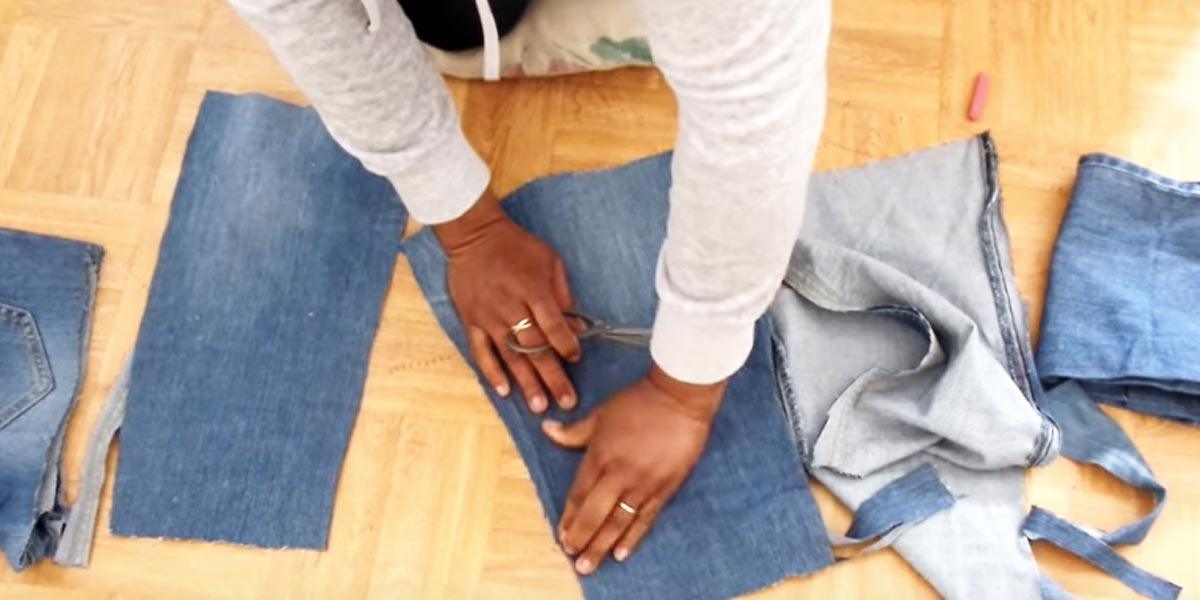 Sewing Tutorial – Denim Crop Top