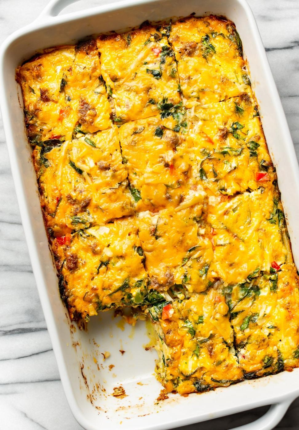 Simple Breakfast Casserole, a popular choice on this list and easy enough for a first try in the kitchen