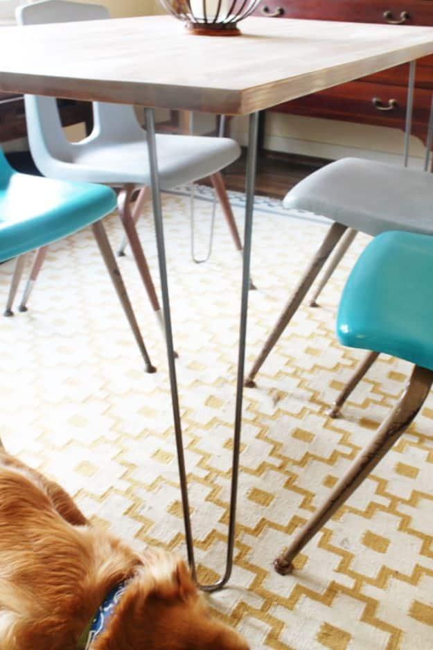 Ikea Hack - Dining Room Table, a simple hack using tools most people already own and a favorite pick from this roundup