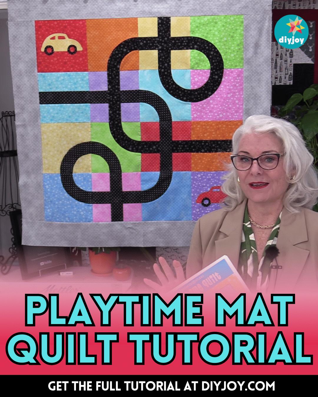 Easy Playtime Mat Quilt Tutorial