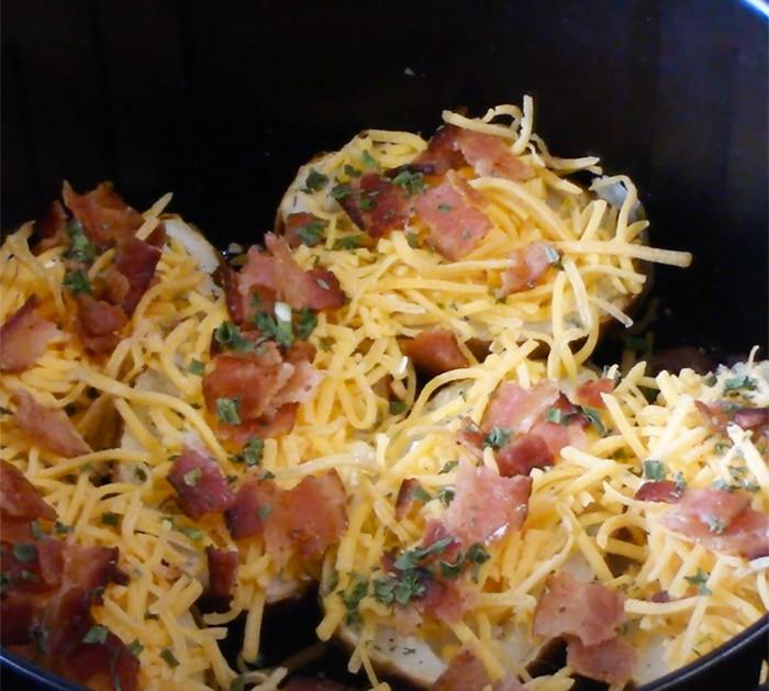 Baked Potatoes Recipe - Air Fryer Potatoes Recipe - Potato Skins Recipe
