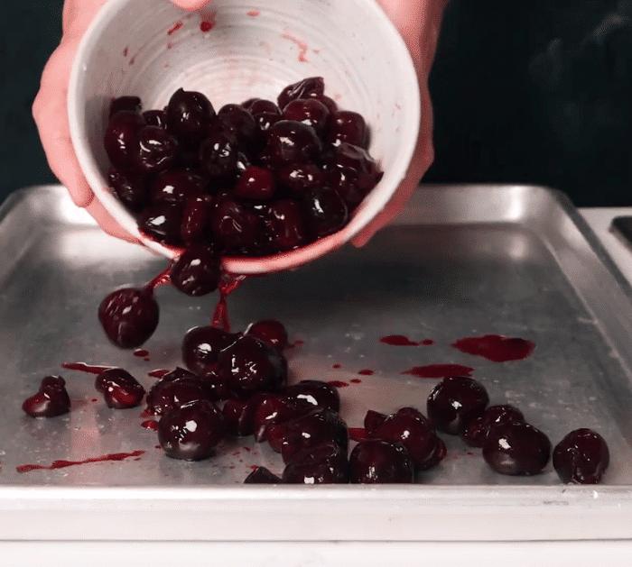 Ingredients for Roasted Cherry Salsa