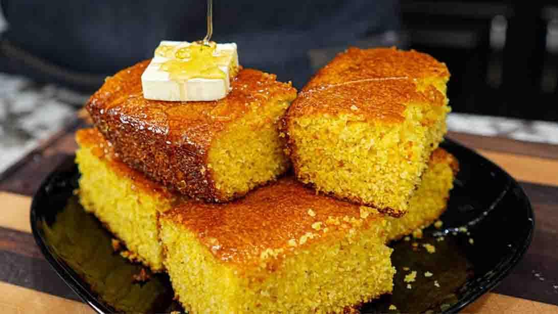 Grandma’s Honey Butter Cornbread Recipe