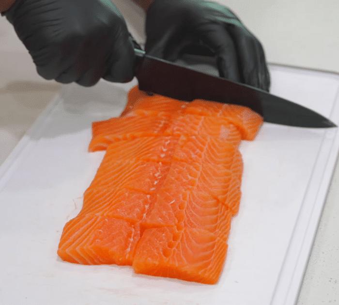 Ingredients for Sweet Chili Salmon Bites
