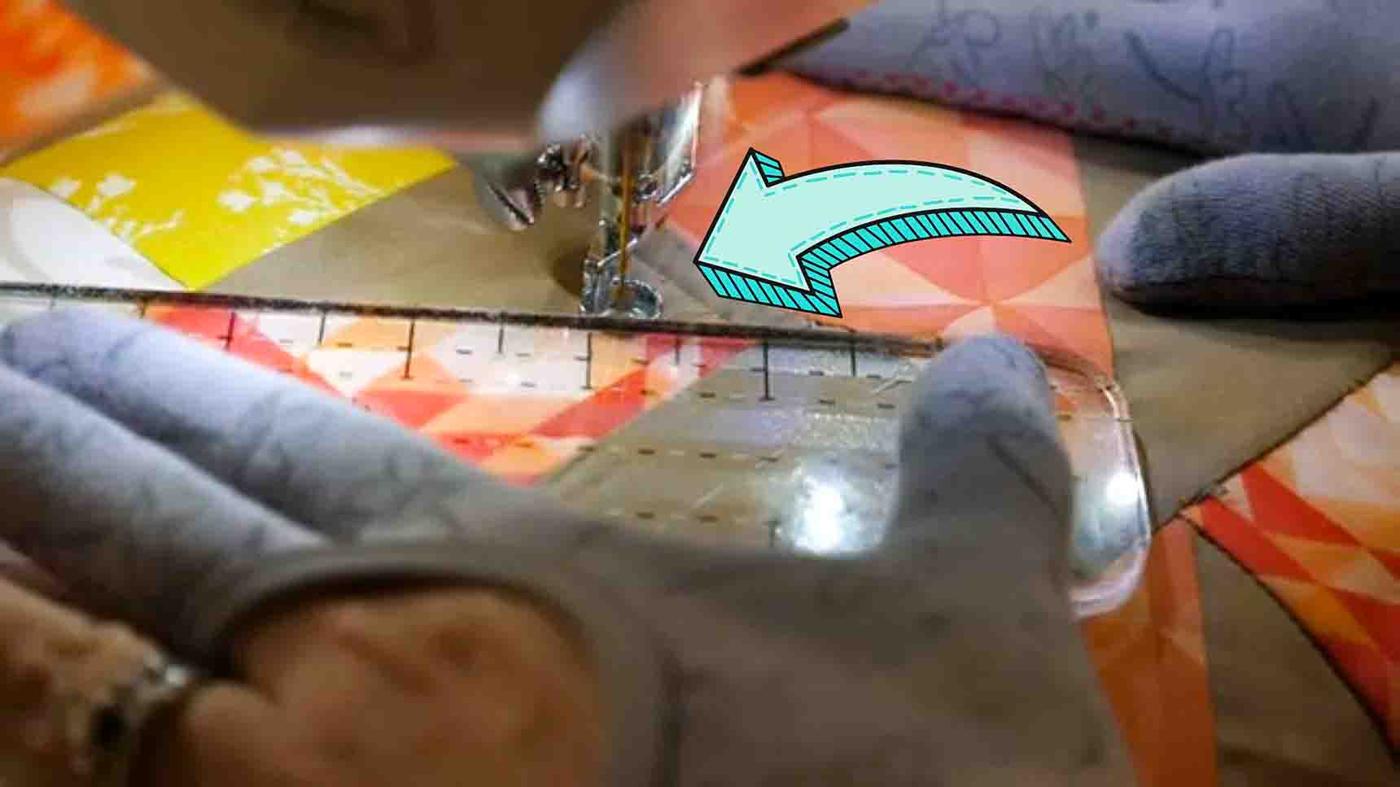 How to Quilt Large Quilts on a Sewing Machine