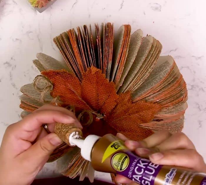 How To Make A Paper Pumpkin