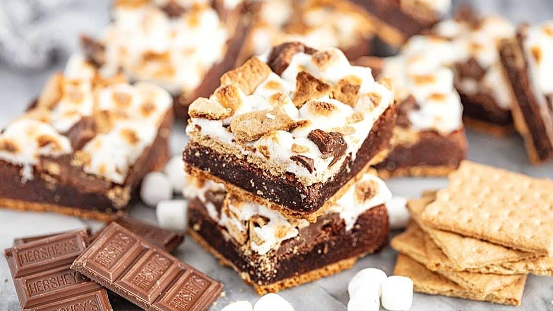 How to Make the Best S’mores Brownies
