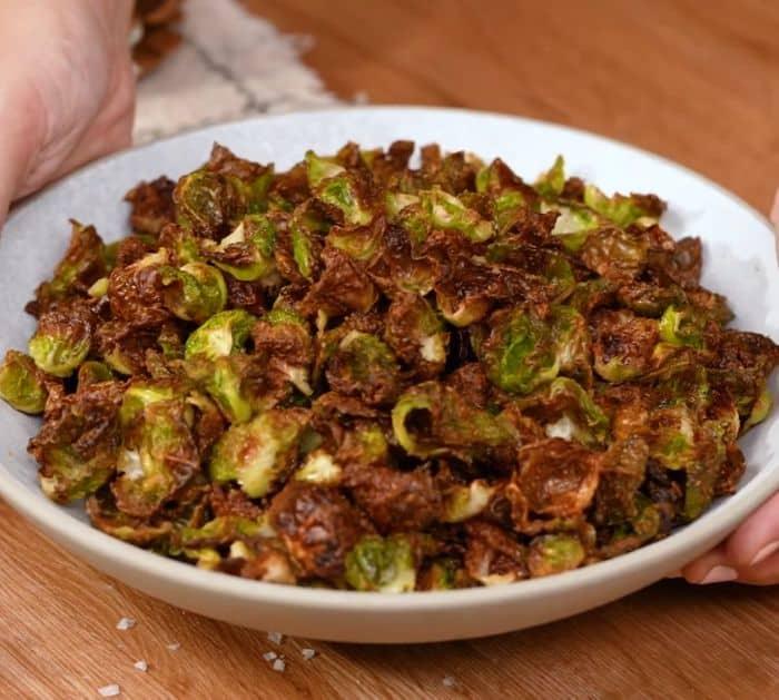 Easy to Make Crispy Brussels Sprouts Chips