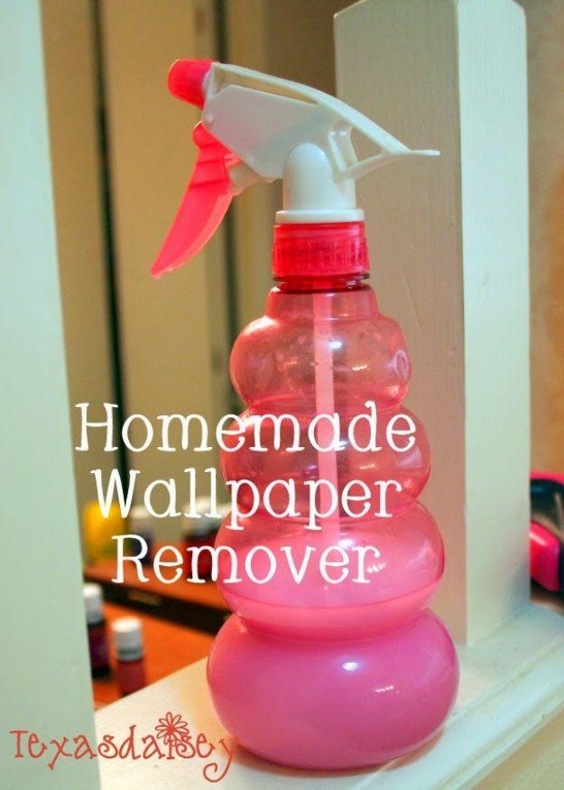 Homemade Wallpaper Remover, an idea worth saving for later and a project that comes together in an afternoon