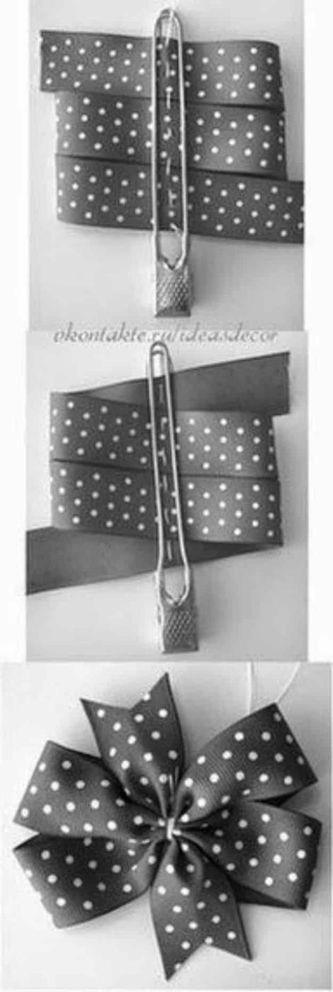 Large Loop Bow, budget friendly with supplies already on hand and proof a small idea can make a big difference