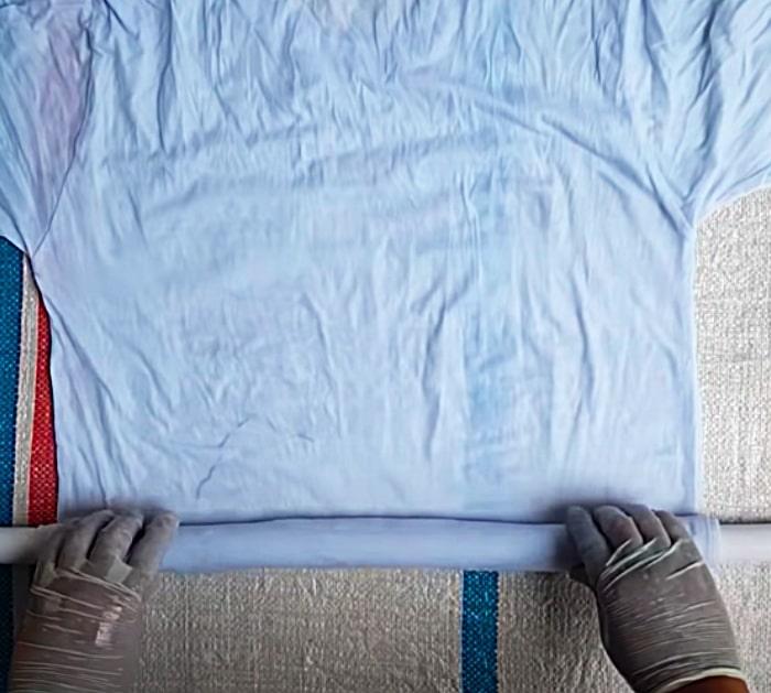 Rolling Tie Dye Method - Easy Tie Dye Projects - How To Tie Dye