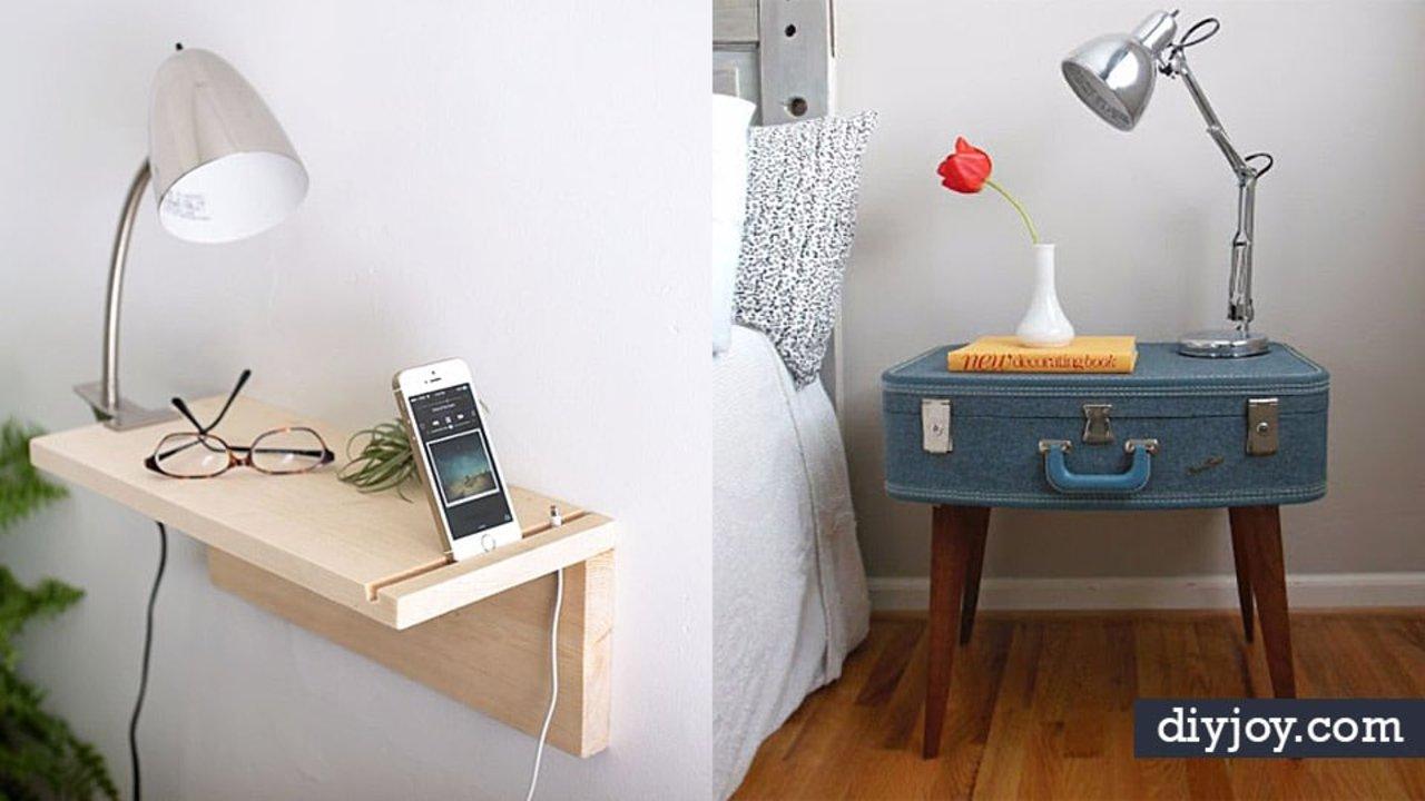 35 Gorgeous DIY Nightstands For Your Bedroom