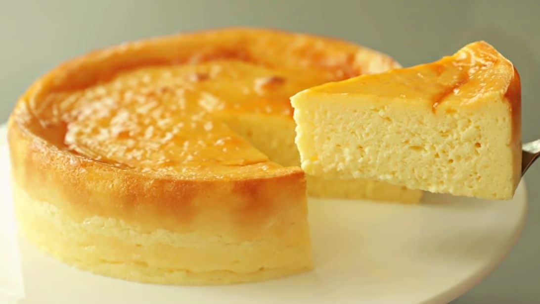 Easy-To-Make Custard Soufflé Cheesecake