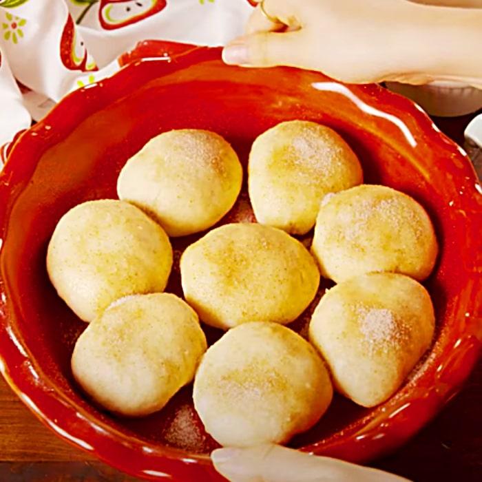 Caramel Apple Biscuit Bombs Recipe - Easy Mini Apple Pies Recipe - Canned Biscuit Recipe Ideas