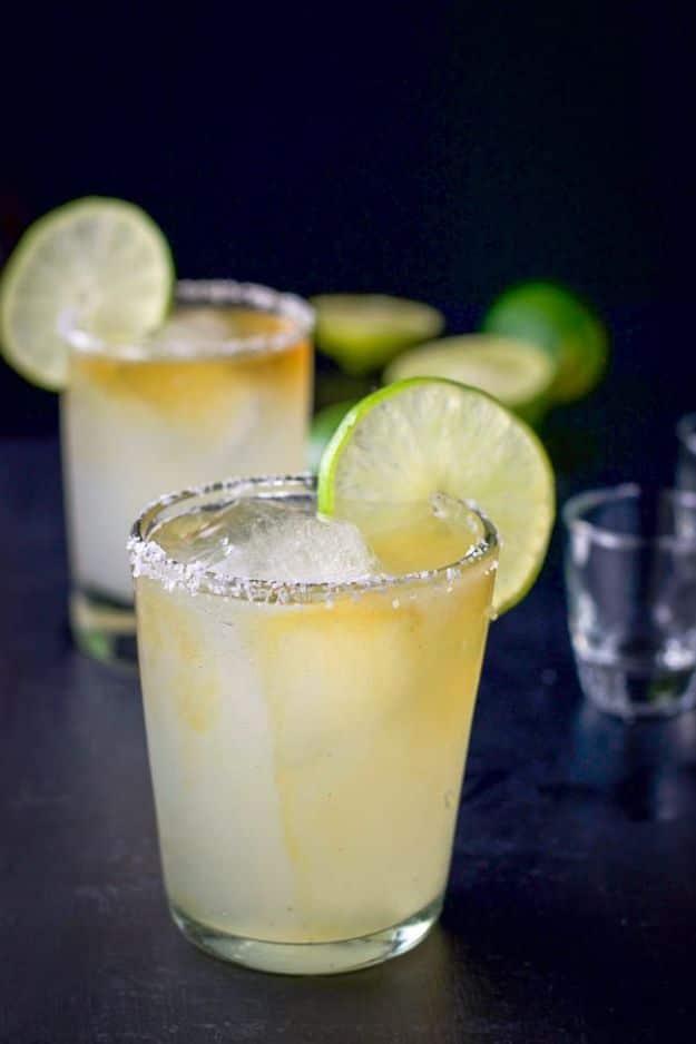 Margarita Recipes - Ultimate Cadillac Margarita - Drink Recipes for a Party - Recipe Ideas for Blender Margaritas - Lime, Strawberry, Fruit | Easy Drinks With Tequila