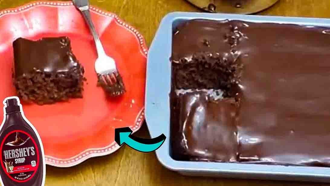 Hershey’s Syrup Cake Recipe