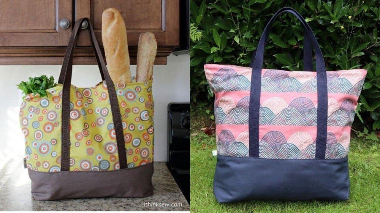 Easy DIY Market Bag Sewing Tutorial