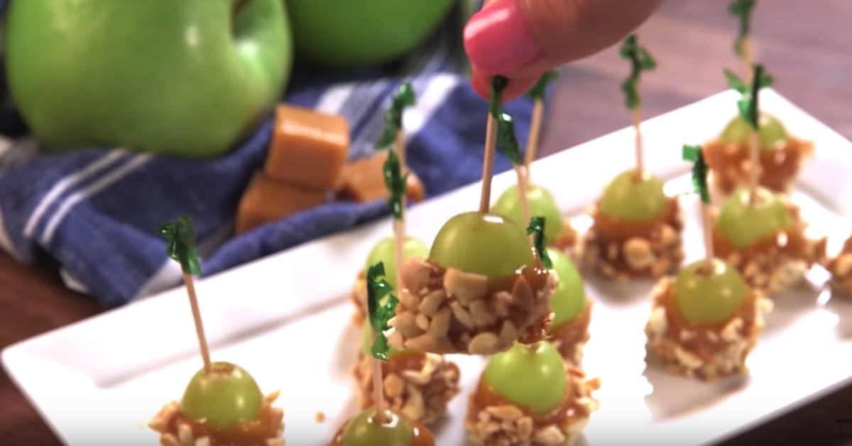 Caramel Apple Grapes Recipe