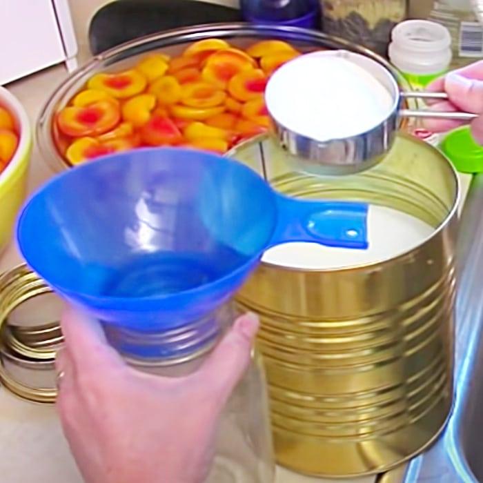 How To Can Peaches - Easy Canned Peaches Recipe - Can Your Own Food - How To Can Food At Home