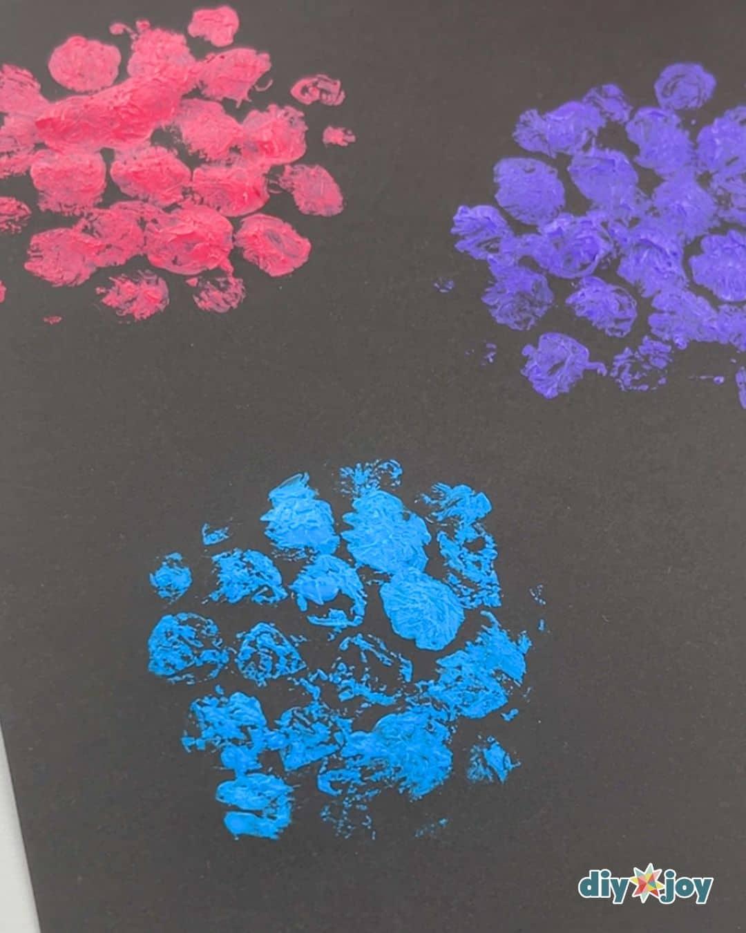 Homemade Flower Painting