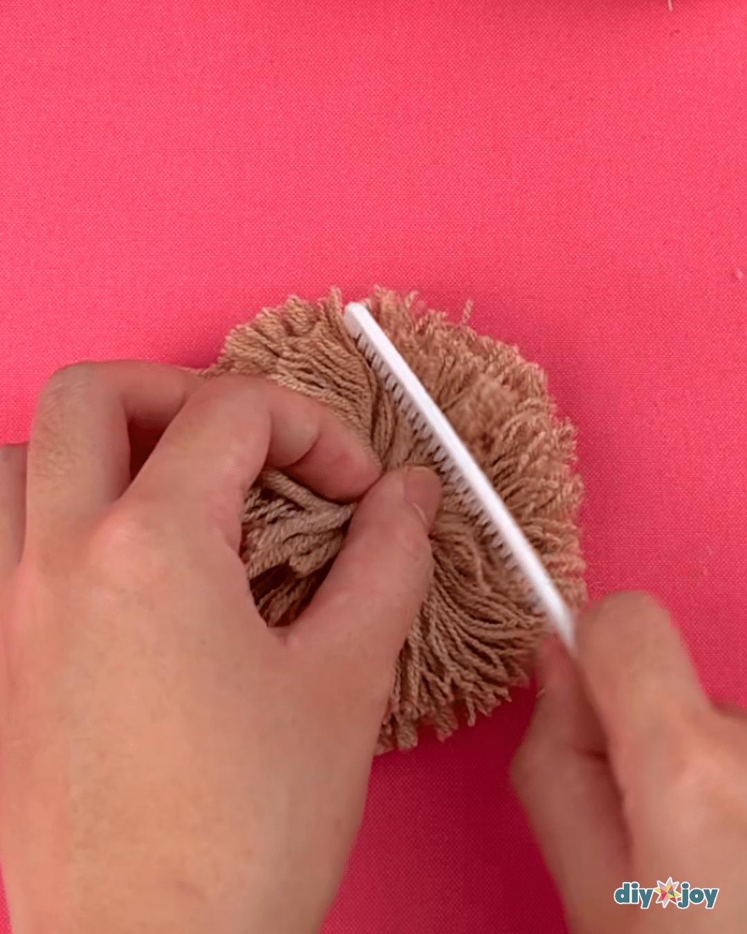 Easy Pom Pom Bunny — pom pom animal