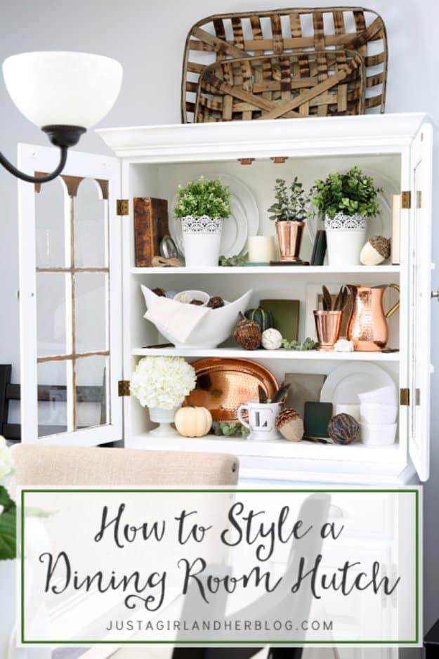 DIY Dining Room Hutch, one worth pinning for later and a versatile idea that works in more than one room