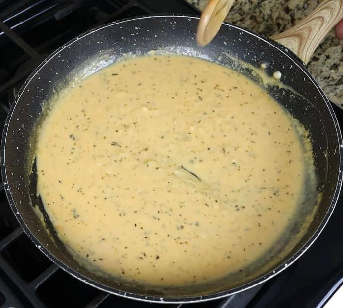 Easy Creamy Garlic Butter Beans Ingredients