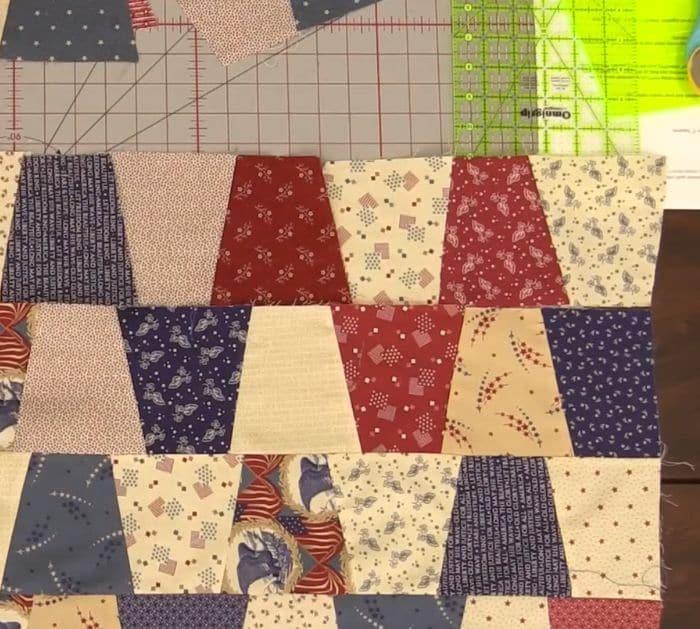How to Make a Tumbler Chevron Quilt