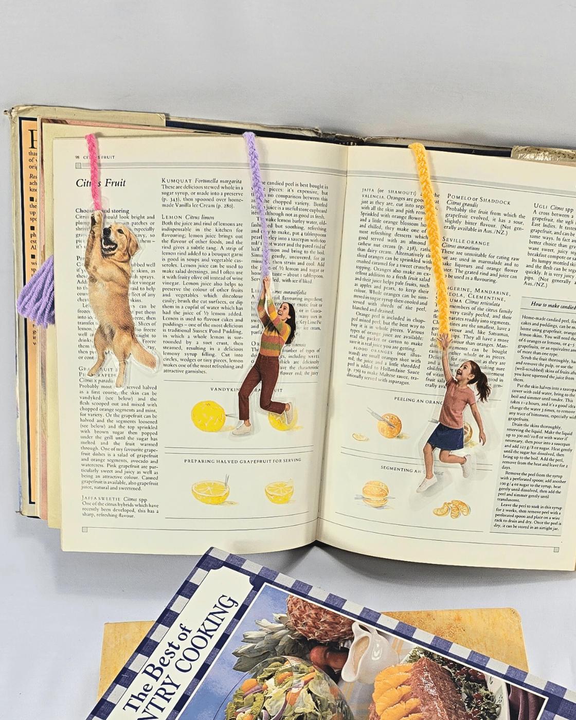 Easy Fun Photo Bookmarks — step-by-step bookmark tutorial