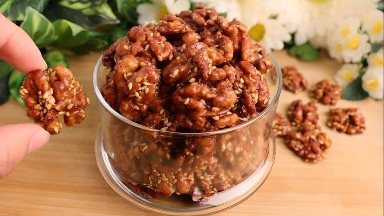 Crunchy Candied Walnuts