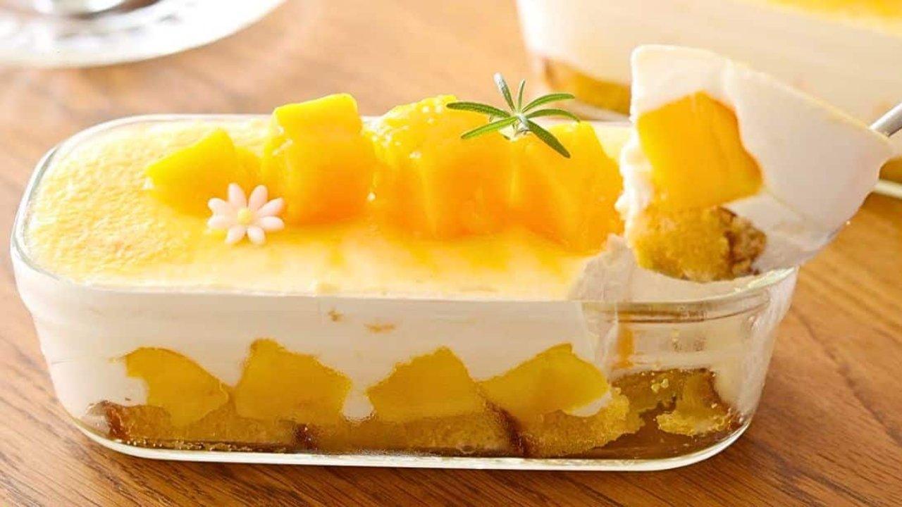 Easy No-Bake 10-Minute Mango Tiramisu Recipe