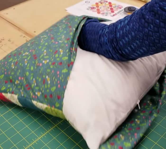 Easy To Sew Quilted Pillow