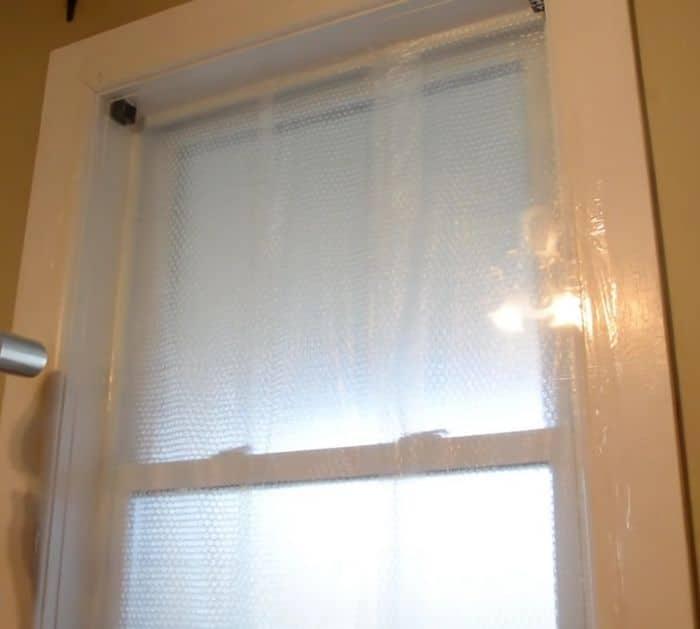 Inexpensive Window Insulation Hack