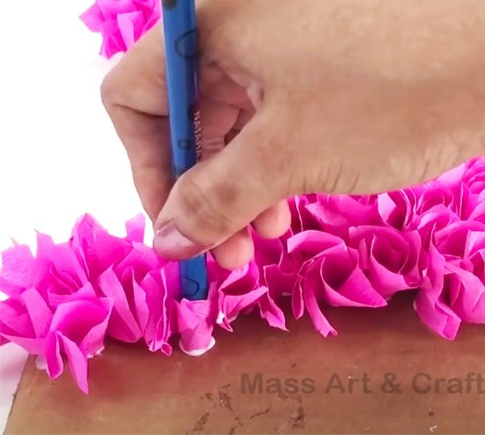 DIY 3D Floral Numbers for Party - DIY Crepe Paper Crafts - 3D Floral Letters
